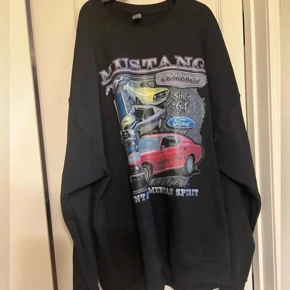 Mustang pull over sweatshirt size xxl - Picture 2 of 4